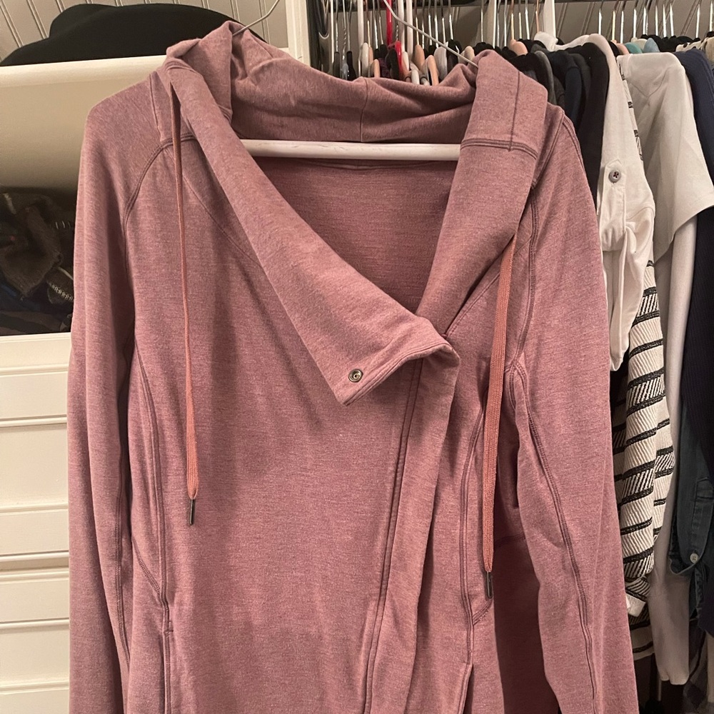 Lulu long full zip sweatshirt/sweater